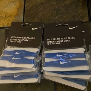 10 pairs of Nike bicep bands